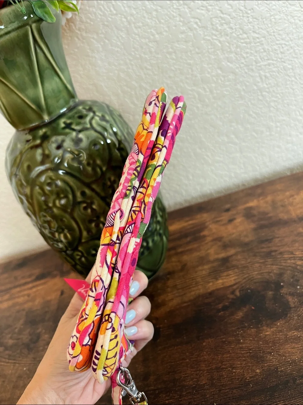 Vera Bradley Clementine zip wristlet wallet